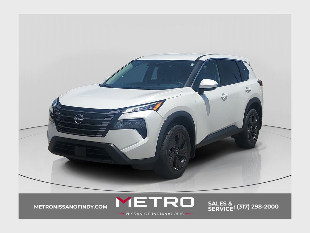 Everest White Pearl Tricoat 2026 Nissan Rogue SUV / Crossover Front-Wheel Drive Continuously Variable Transmission