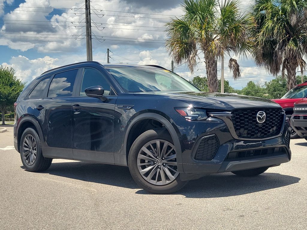 Jet Black Mica 2025 Mazda CX-70 3.3 Turbo Preferred AWD SUV / Crossover All-Wheel Drive 8-Speed Automatic