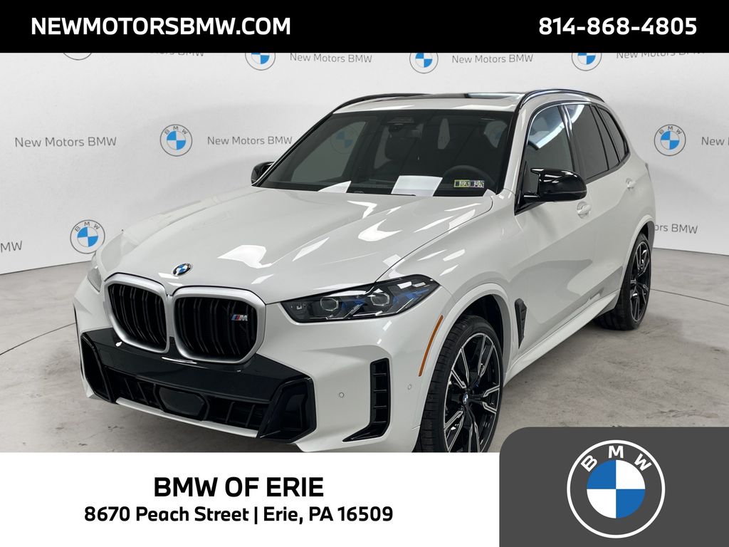Mineral White Metallic 2026 BMW X5 SUV / Crossover All-Wheel Drive 8-Speed Automatic