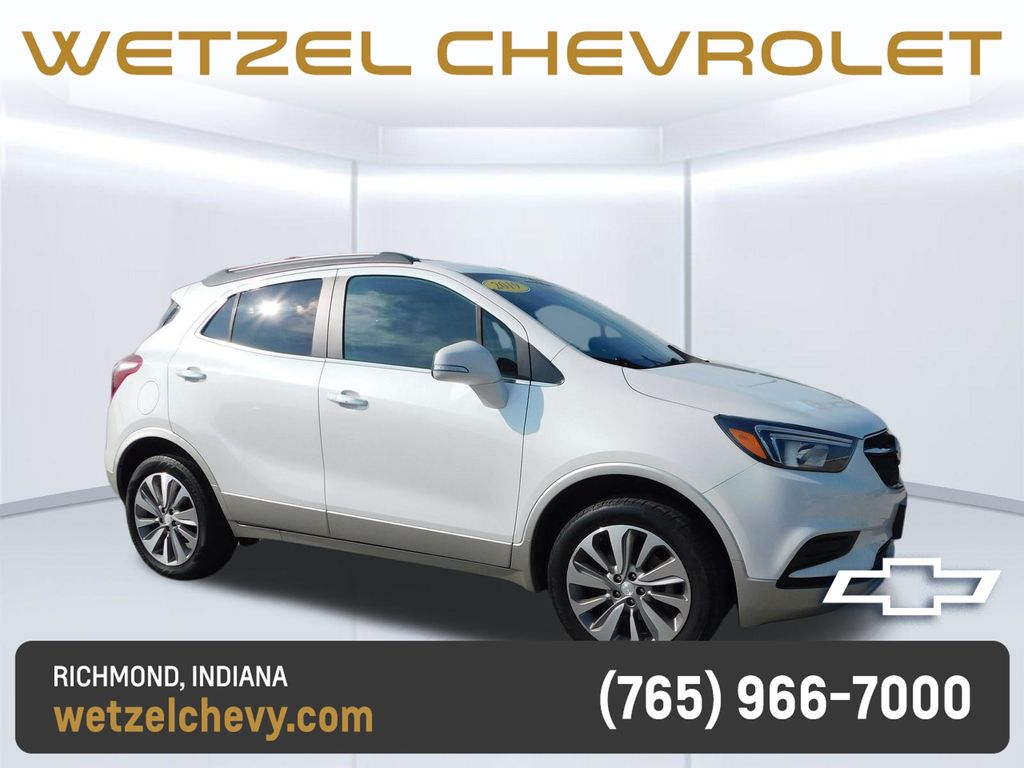 White Frost Tricoat 2019 Buick Encore SUV / Crossover All-Wheel Drive 6-Speed Automatic Overdrive
