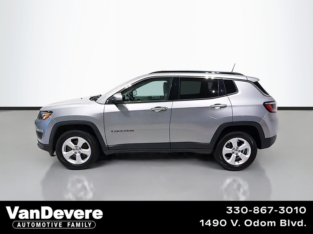 Billet Silver Metallic Clearcoat 2020 Jeep Compass SUV / Crossover Four-Wheel Drive 9-Speed Automatic