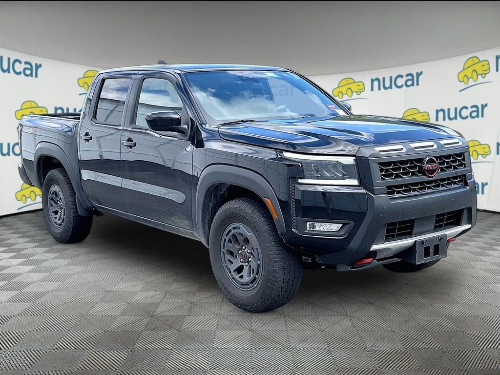 Super Black 2026 Nissan Frontier Pickup Truck Four-Wheel Drive 9-Speed Automatic Overdrive
