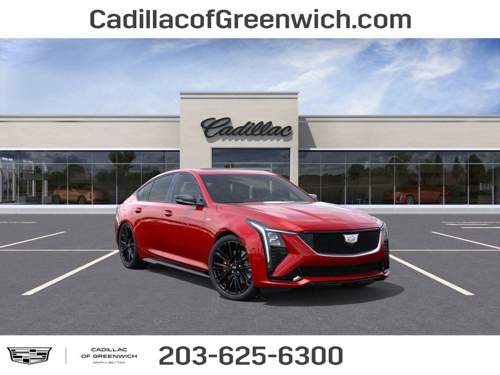 Radiant Red Tintcoat 2026 Cadillac CT5 V-Series AWD Sedan All-Wheel Drive Automatic