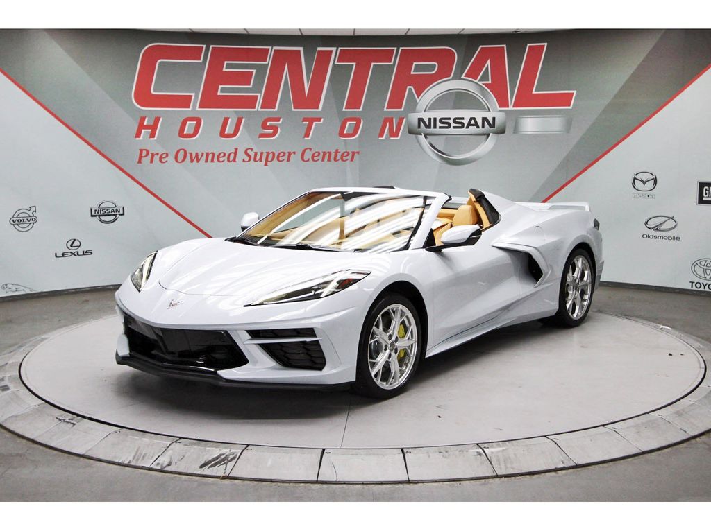 2021 Chevrolet Corvette Stingray White at Classic Chevrolet Galveston
