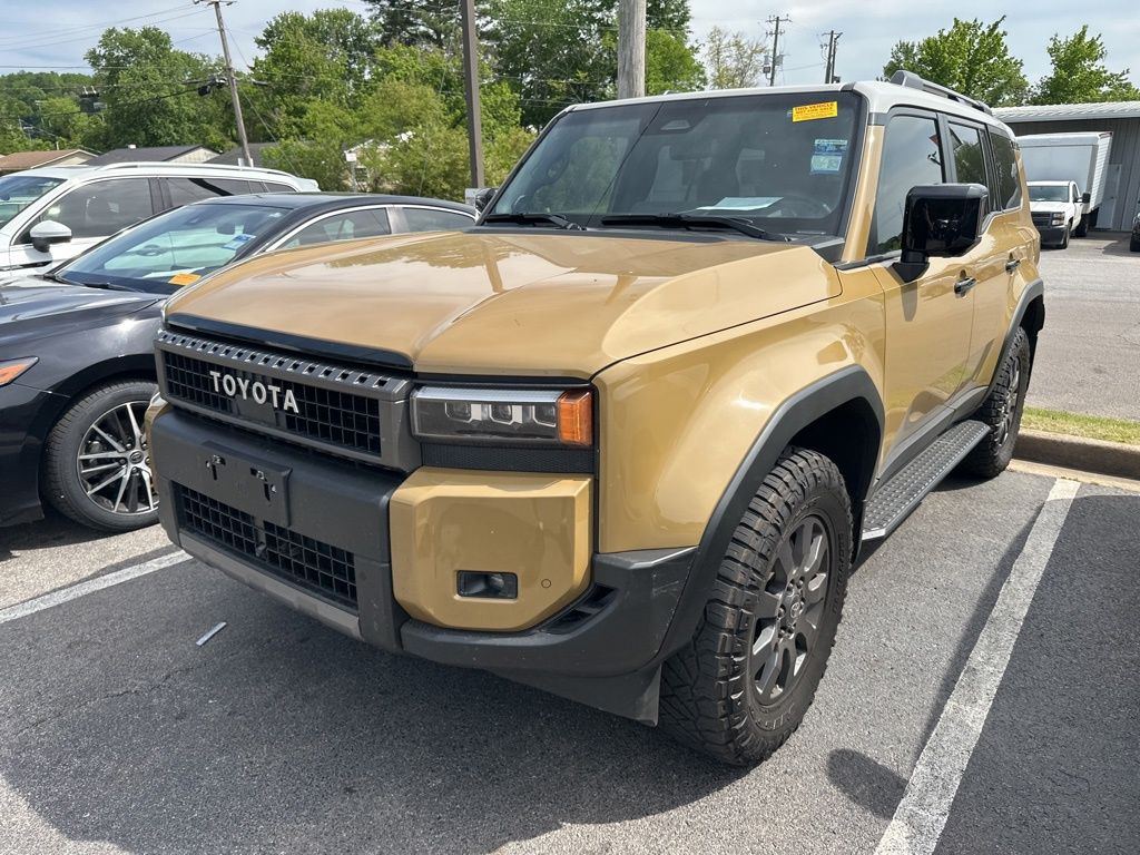 Trail Dust/Gray Scape 2024 Toyota Land Cruiser SUV / Crossover Four-Wheel Drive 8-Speed Automatic