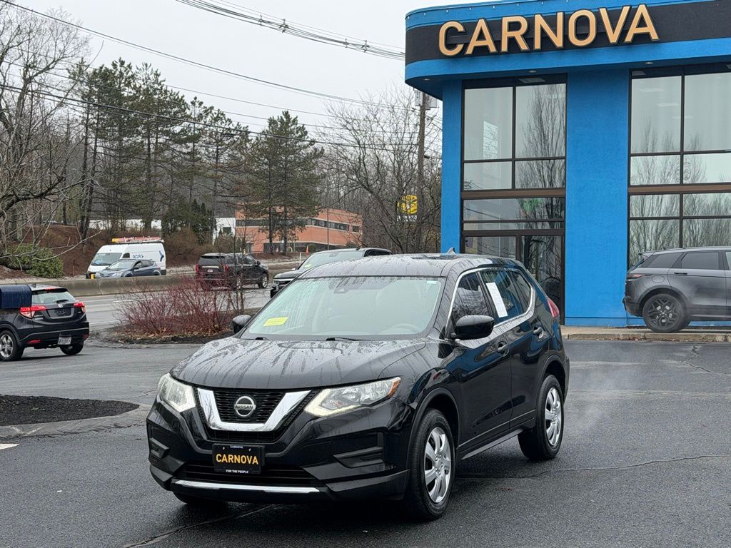 Gray (Magnetic Black Pearl) 2019 Nissan Rogue S AWD SUV / Crossover All-Wheel Drive Continuously Variable Transmission
