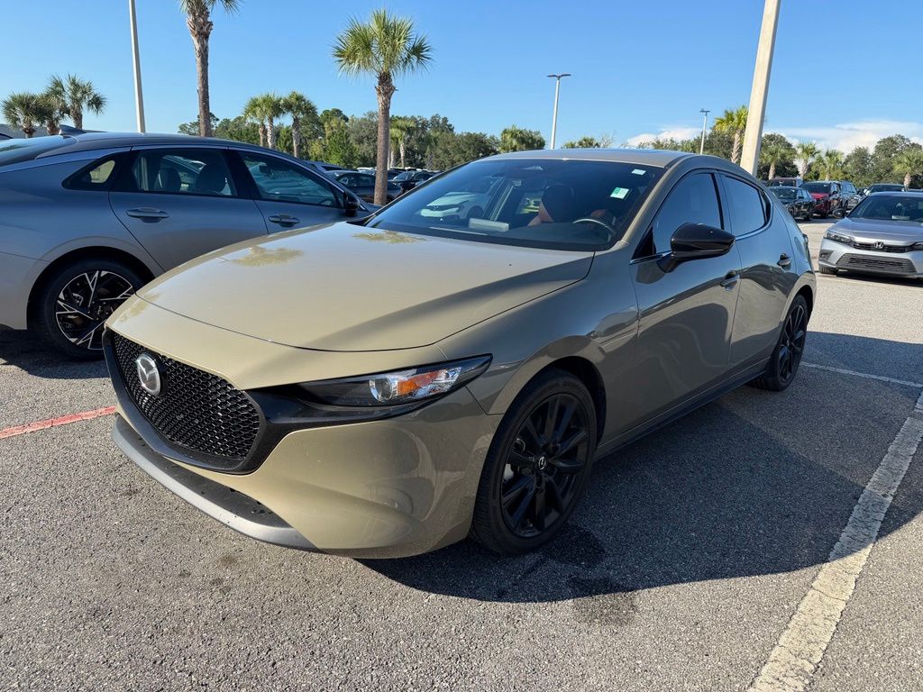 Zircon Sand Metallic 2025 Mazda MAZDA3 Hatchback All-Wheel Drive 6-Speed Automatic