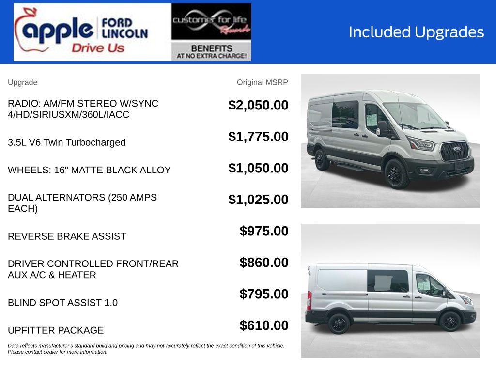 2023 Ford Transit-350 Crew Van 