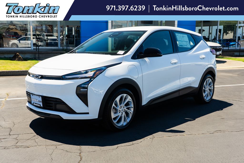 Summit White 2027 Chevrolet Bolt SUV / Crossover Front-Wheel Drive 1-Speed Automatic