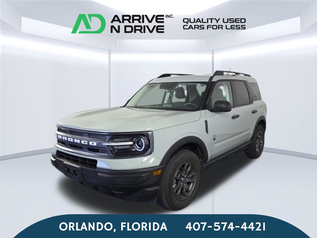 Oxford White 2024 Ford Bronco Sport SUV / Crossover All-Wheel Drive 8-Speed Automatic