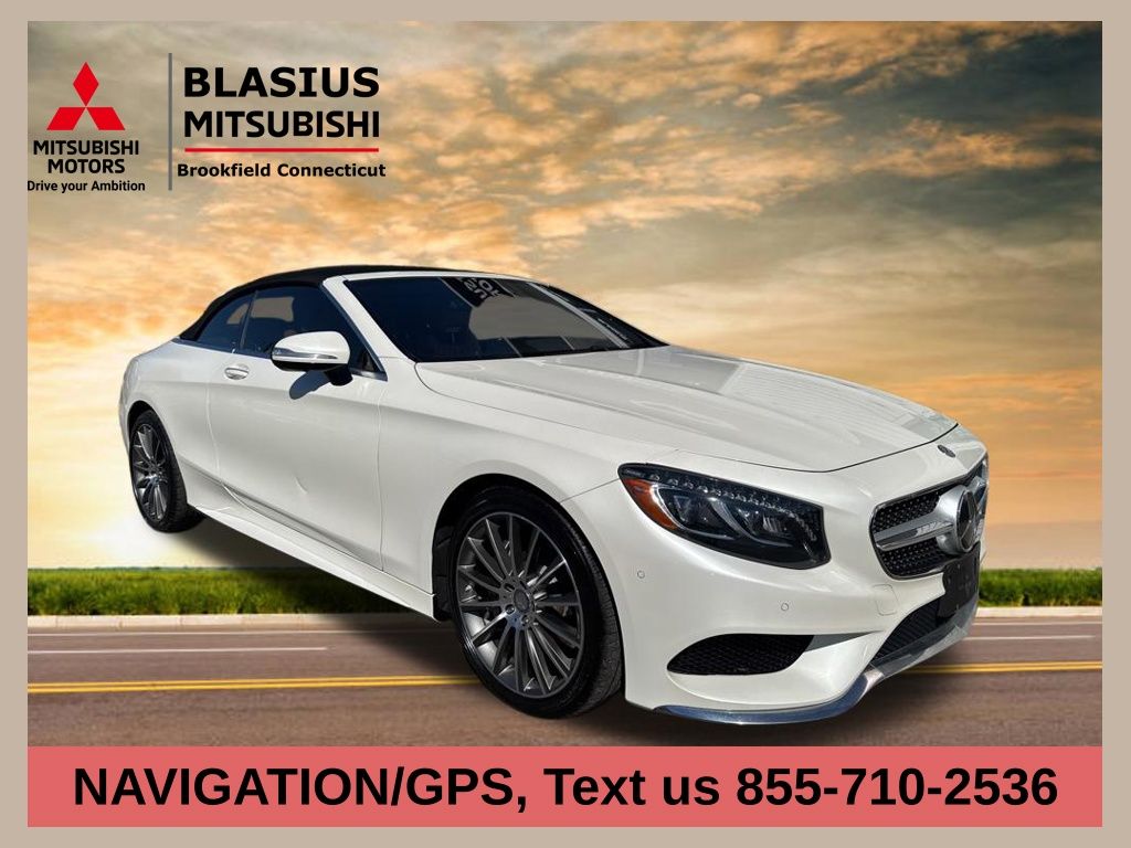 designo Cashmere White Magno (Matte Finish) 2017 Mercedes-Benz S-Class S 550 Convertible Convertible Rear-Wheel Drive 9-Speed Automatic