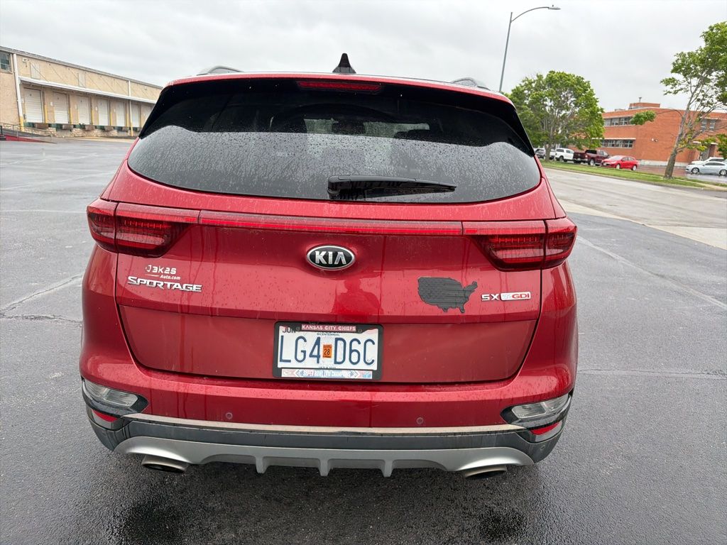 2020 Hyper Red Kia Sportage SX AWD SUV
