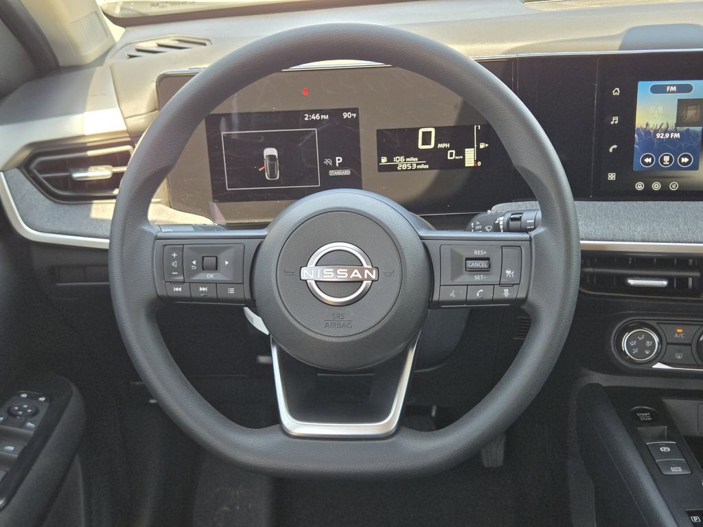2026 Nissan Kicks S White at Central Houston Nissan