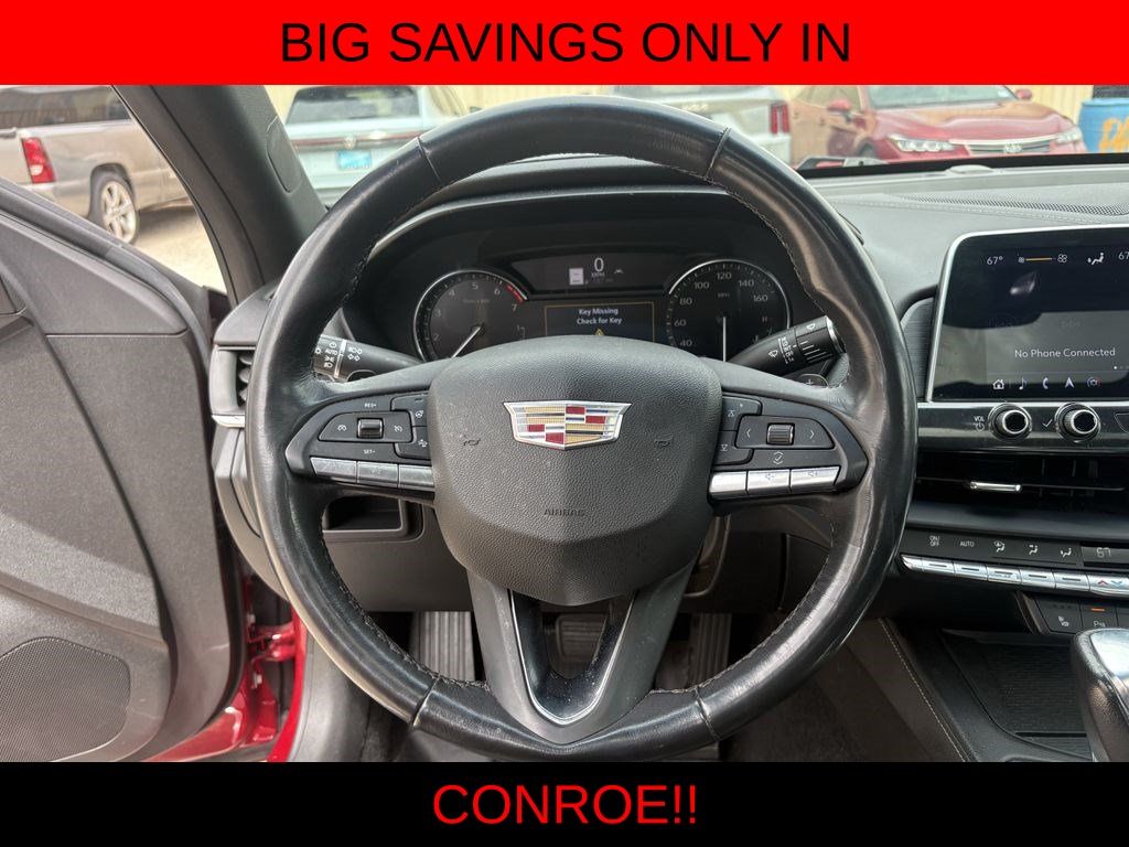 2023 Cadillac CT4 Luxury Red at Community Toyota