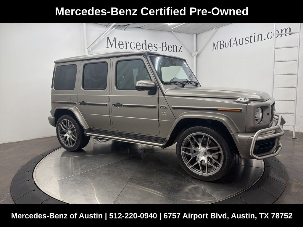 Brown 2024 Mercedes-Benz G-Class AMG G 63 4MATIC SUV / Crossover All-Wheel Drive 9-Speed Automatic
