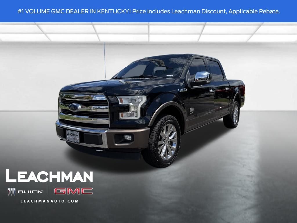 Shadow Black 2017 Ford F-150 Pickup Truck Four-Wheel Drive Automatic