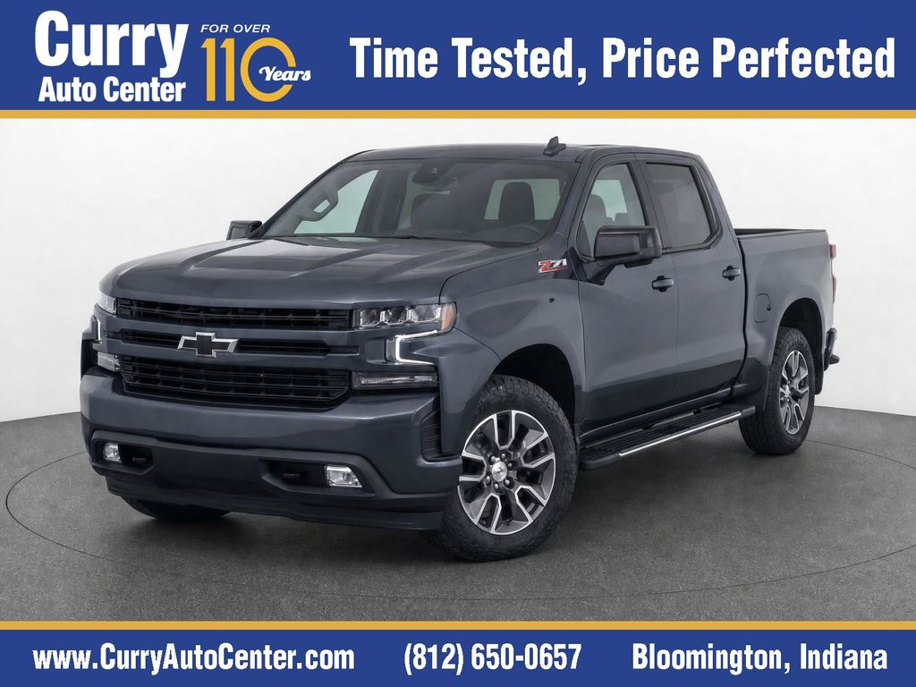 Shadow Gray Metallic 2019 Chevrolet Silverado 1500 Pickup Truck Four-Wheel Drive 8-Speed Automatic