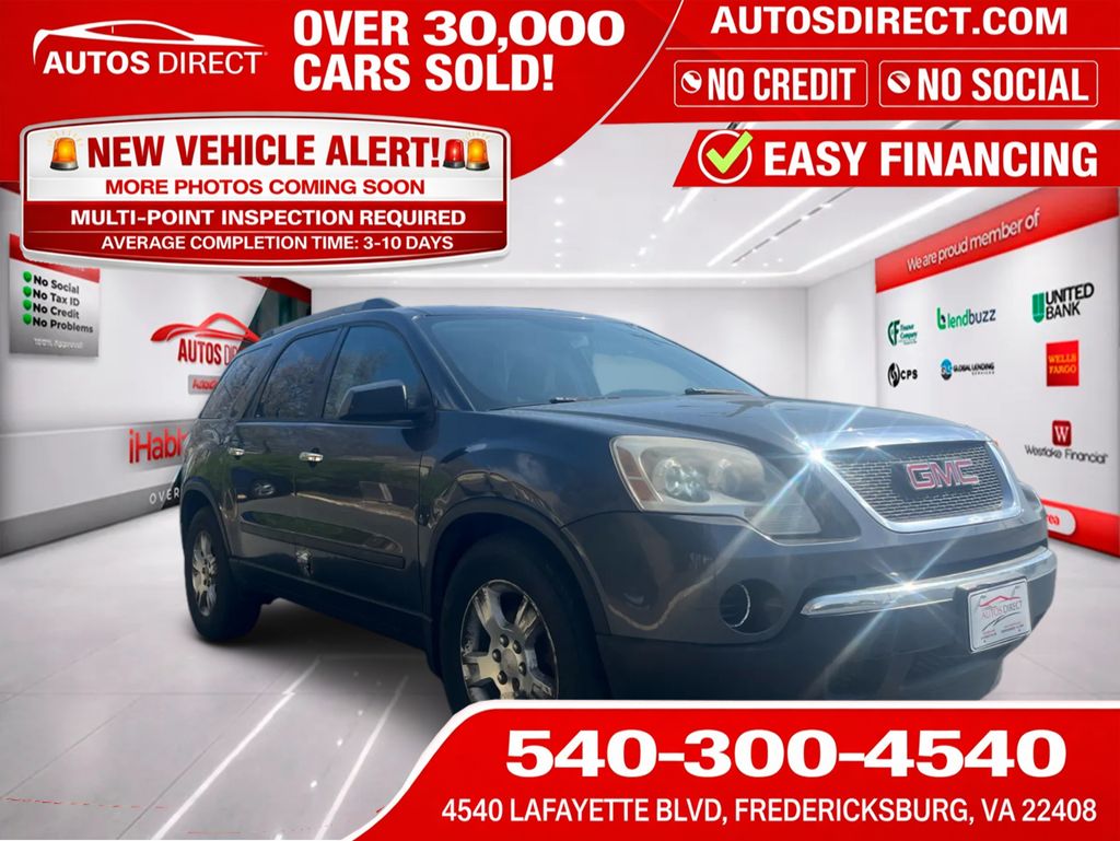 Cyber Gray Metallic 2011 GMC Acadia SL FWD SUV / Crossover Front-Wheel Drive 6-Speed Automatic Overdrive