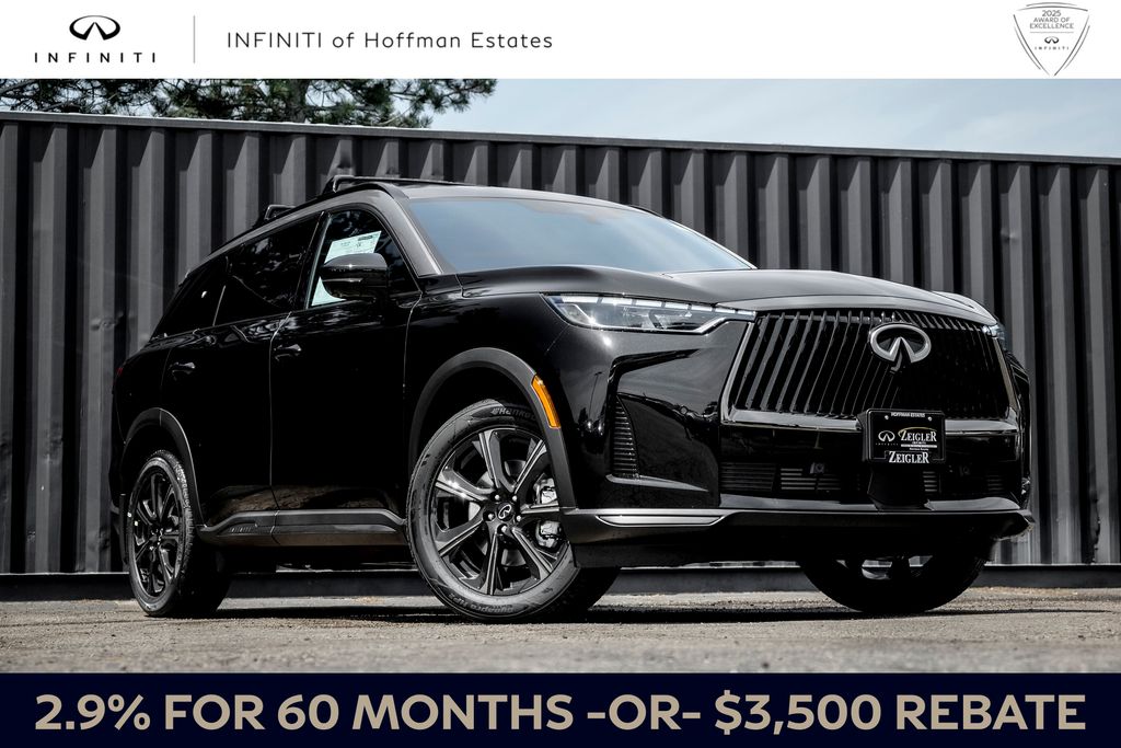 2T Mineral Black 2027 INFINITI QX60 SUV / Crossover All-Wheel Drive 9-Speed Automatic