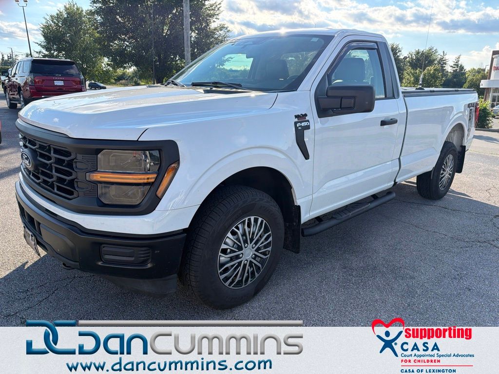 Oxford White 2024 Ford F-150 Pickup Truck Four-Wheel Drive Automatic