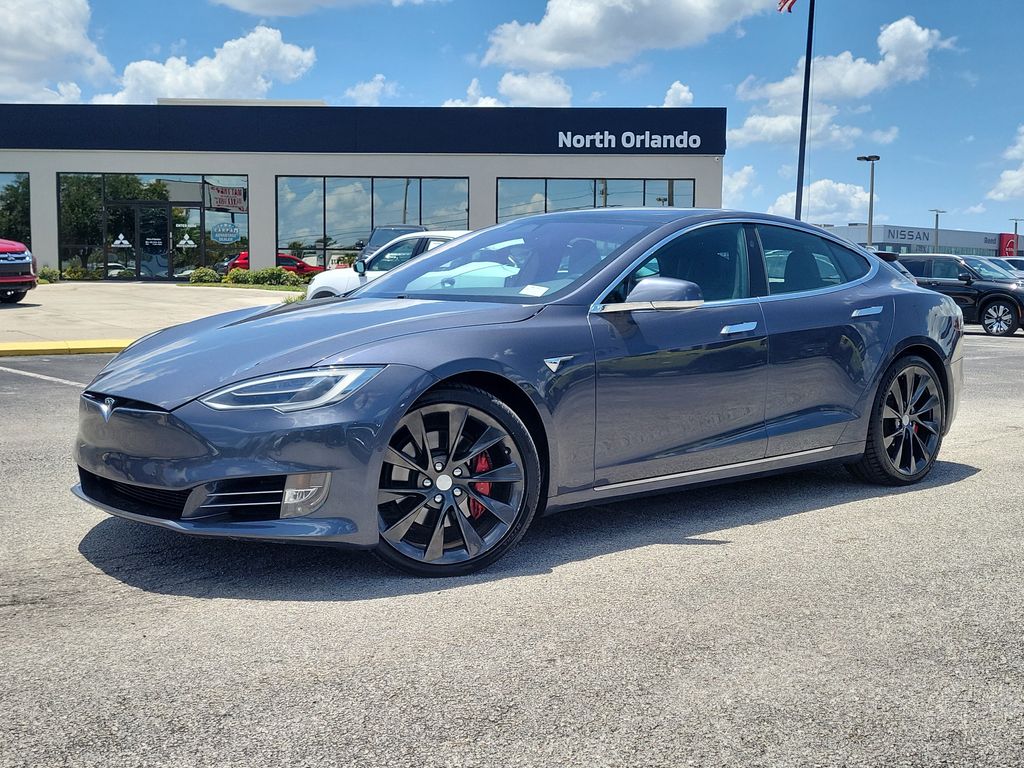 Midnight Silver Metallic 2020 Tesla Model S Sedan All-Wheel Drive 1-Speed Automatic