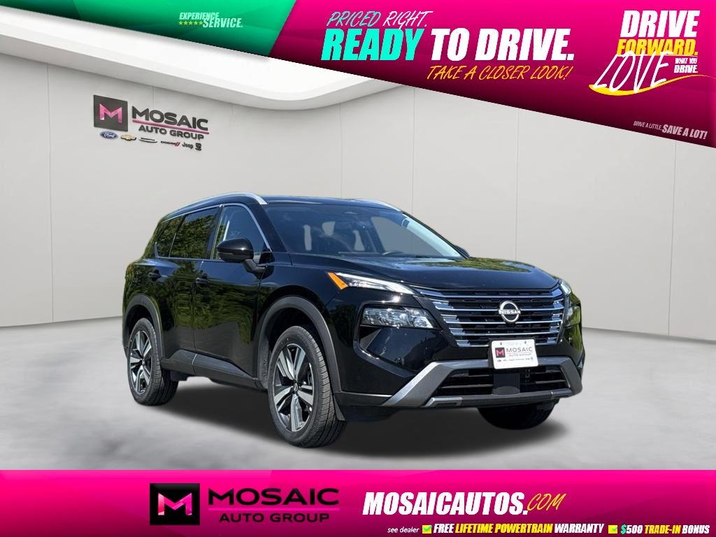 Super Black 2026 Nissan Rogue SUV / Crossover All-Wheel Drive Continuously Variable Transmission