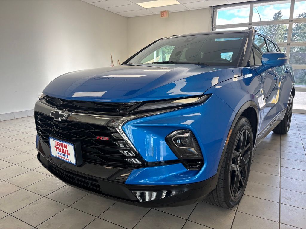 Riptide Blue Metallic 2026 Chevrolet Blazer SUV / Crossover All-Wheel Drive 9-Speed Automatic Overdrive
