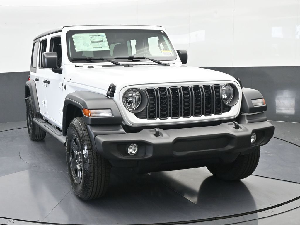 New 2026 Bright White Clearcoat Jeep Sport image 9