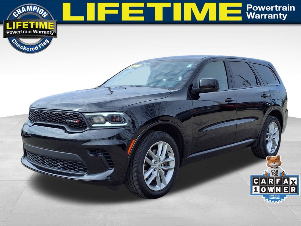 DB Black Clearcoat 2025 Dodge Durango SUV / Crossover All-Wheel Drive 8-Speed Automatic