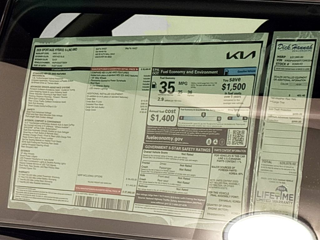 2026 Kia Sportage Hybrid X-LINE