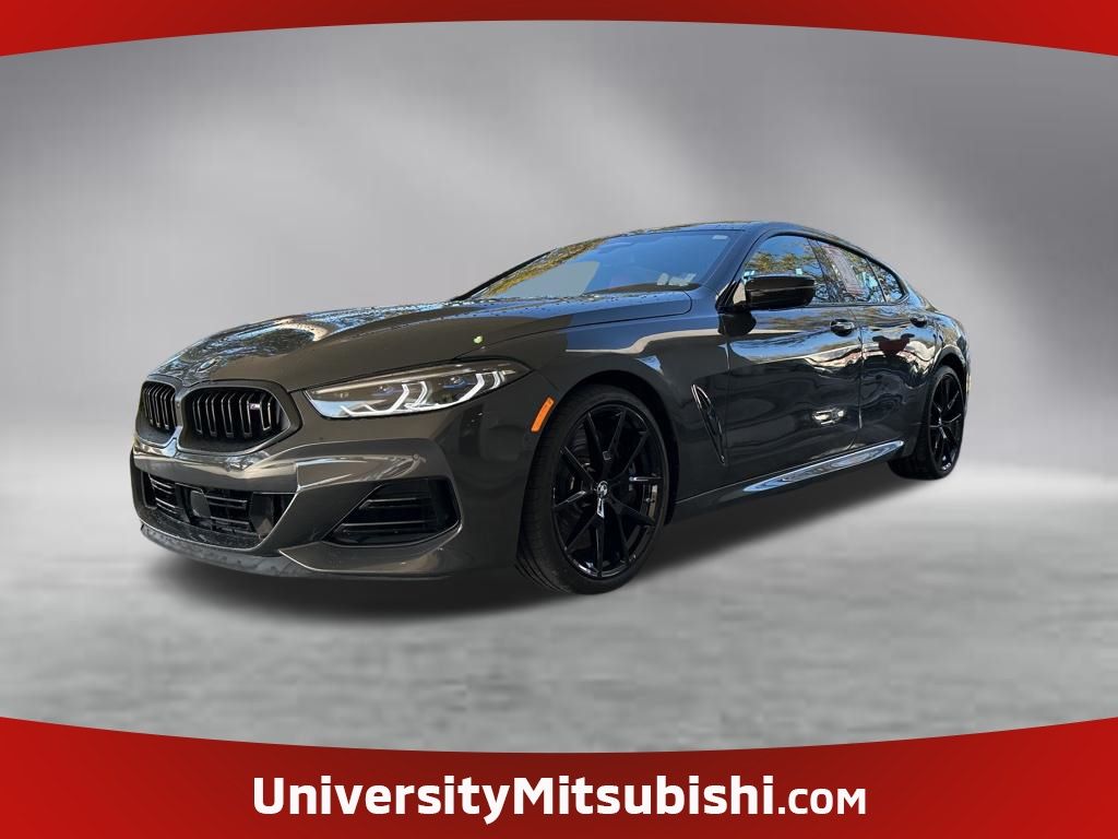 Gray (Dravit Grey Metallic) 2025 BMW 8 Series M850i xDrive Gran Coupe AWD Coupe All-Wheel Drive 8-Speed Automatic