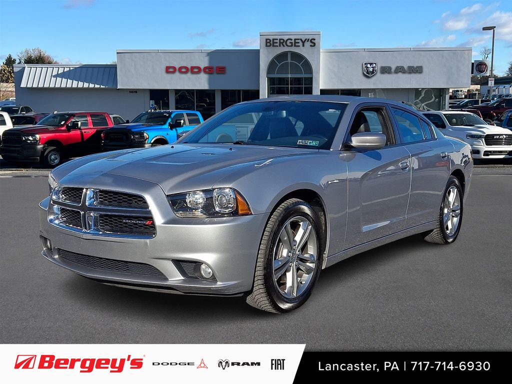 Billet Silver Metallic Clearcoat 2014 Dodge Charger Sedan All-Wheel Drive 8-Speed Automatic