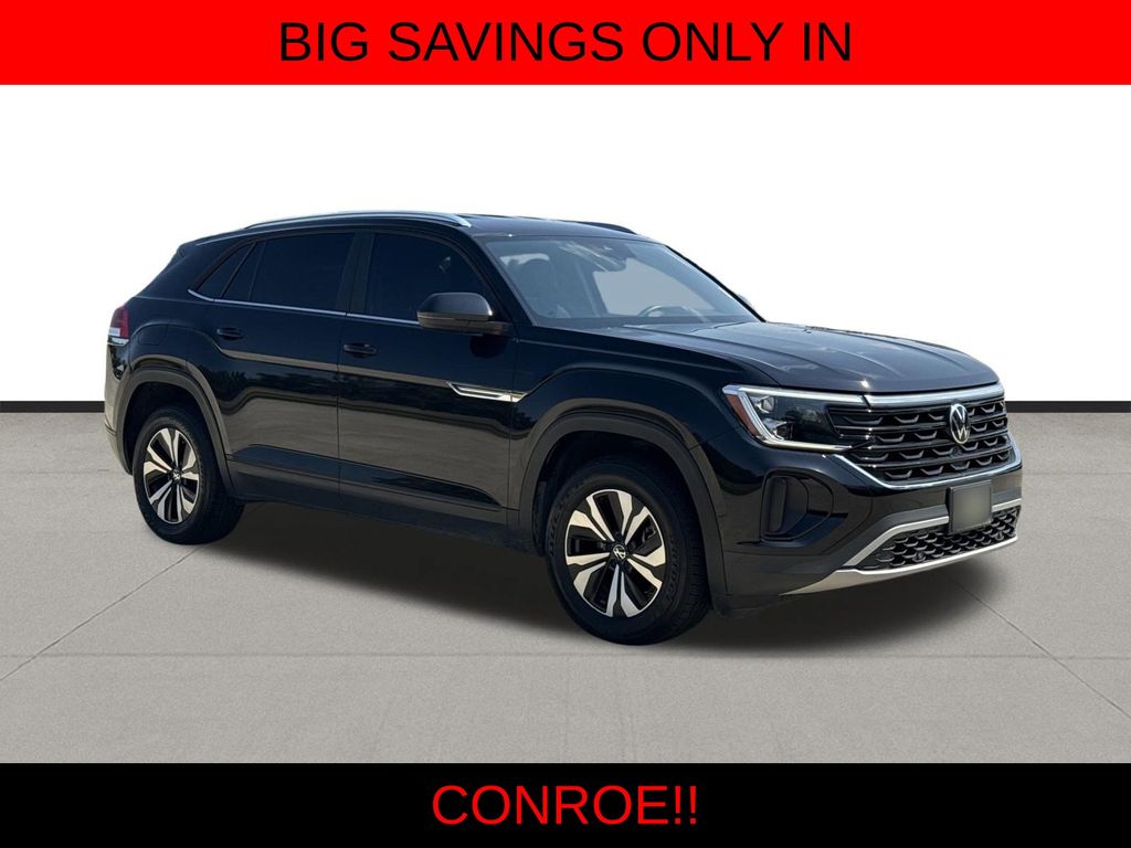 2024 Volkswagen Atlas Cross Sport 2.0T SE Black at DeMontrond Gulf Freeway