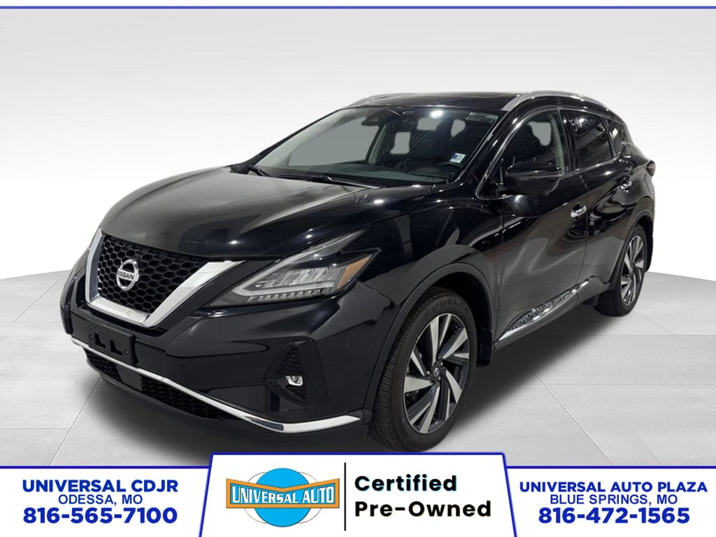 Black 2022 Nissan Murano SUV / Crossover All-Wheel Drive Continuously Variable Transmission