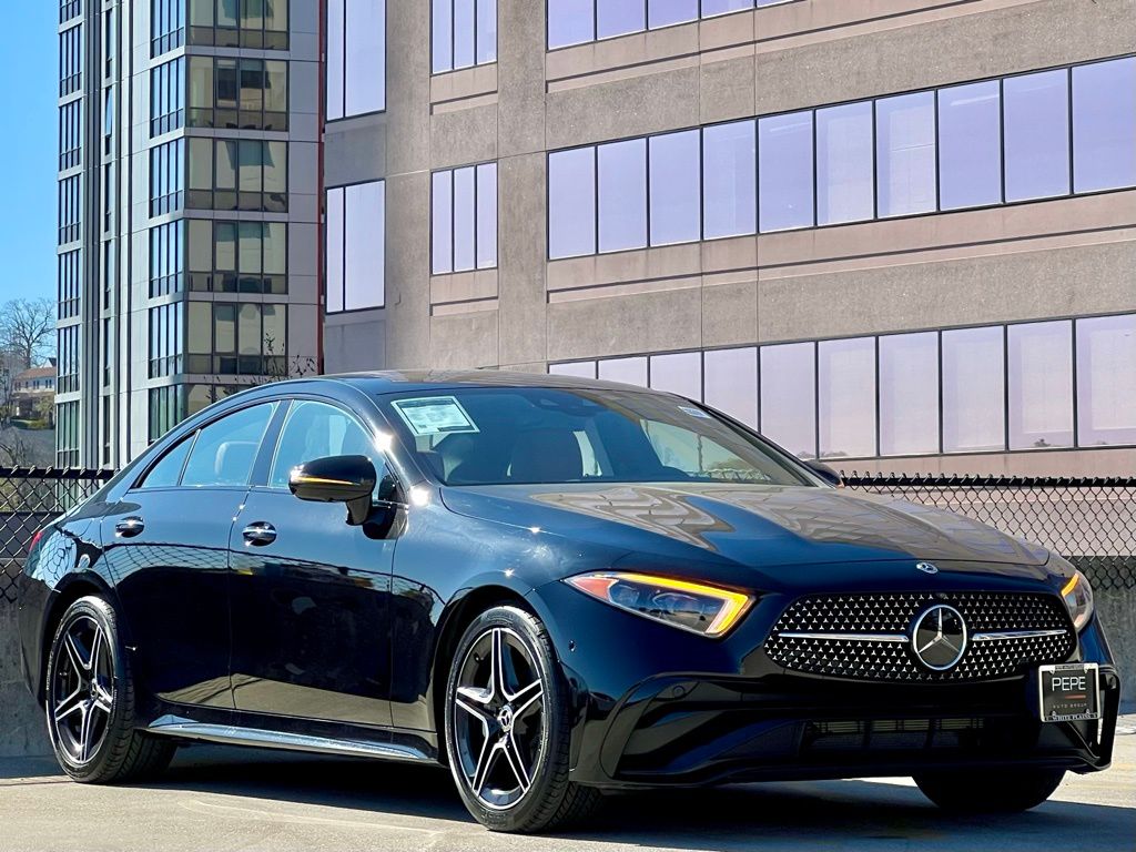 Black 2023 Mercedes-Benz CLS 450 4MATIC Coupe All-Wheel Drive 9-Speed Automatic