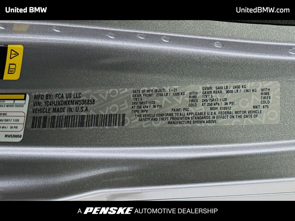 Thumbnail: 2021 Jeep Wrangler - 15