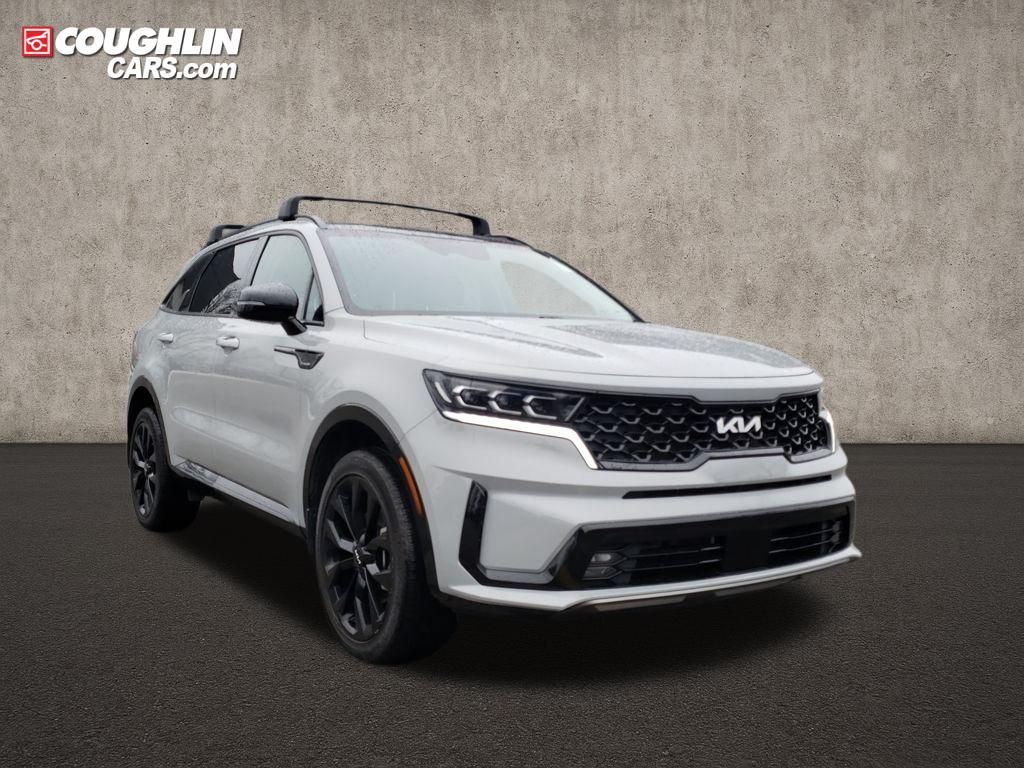 Wolf Gray 2023 Kia Sorento SX AWD SUV / Crossover All-Wheel Drive 8-Speed Dual Clutch