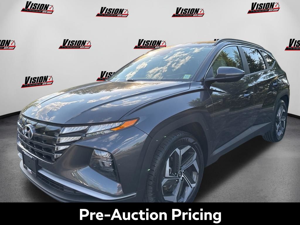 Portofino Gray 2023 Hyundai Tucson SUV / Crossover All-Wheel Drive 8-Speed Automatic