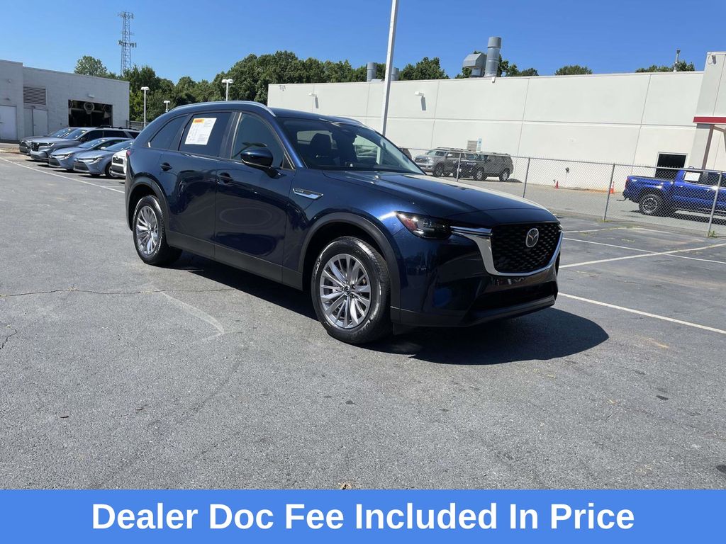 Deep Crystal Blue Mica 2025 Mazda CX-90 3.3 Turbo Select AWD SUV / Crossover All-Wheel Drive 8-Speed Automatic