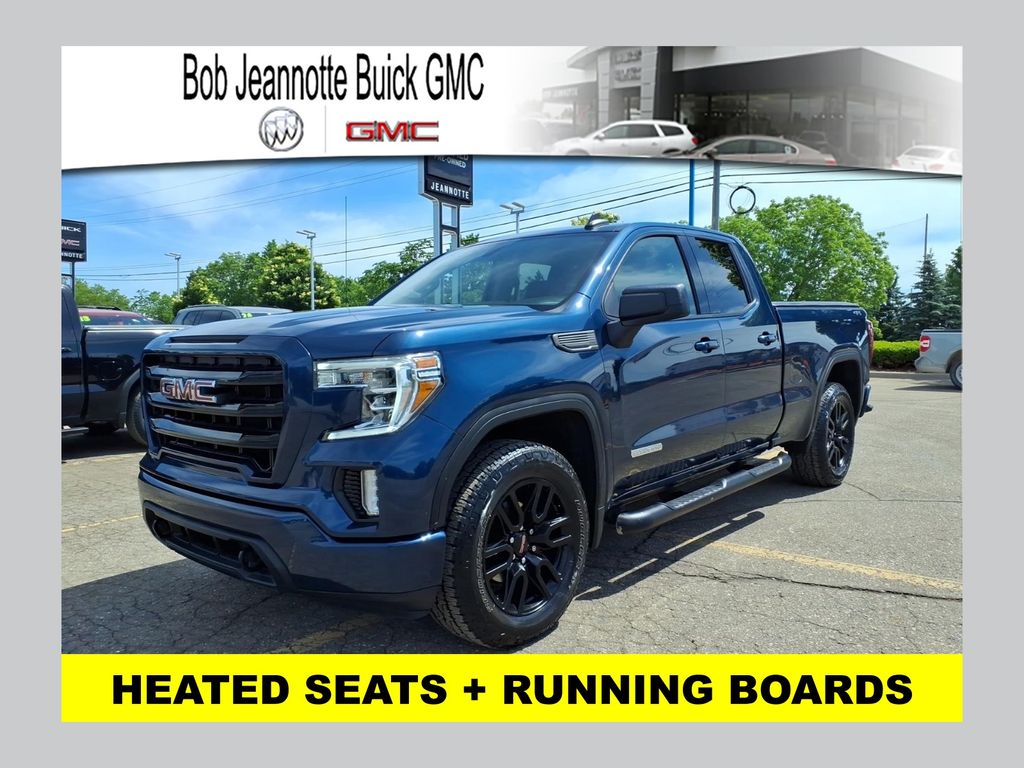 Pacific Blue Metallic 2021 GMC Sierra 1500 Pickup Truck Four-Wheel Drive 8-Speed Automatic
