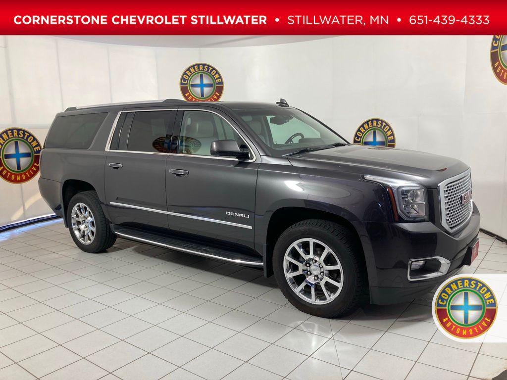 Gray (Iridium Metallic) 2017 GMC Yukon XL Denali 4WD SUV / Crossover Four-Wheel Drive 8-Speed Automatic Overdrive