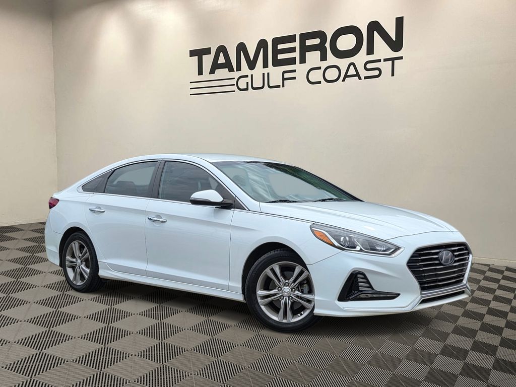 Quartz White Pearl 2018 Hyundai Sonata SEL FWD Sedan Front-Wheel Drive 6-Speed Automatic