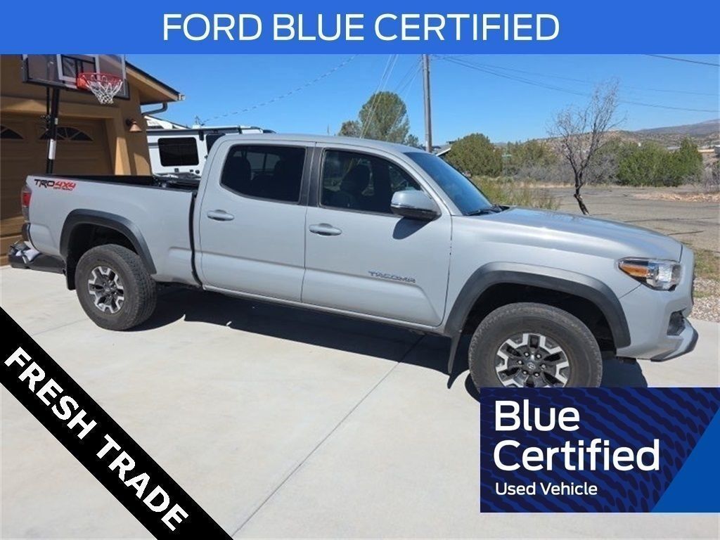 Cement 2020 Toyota Tacoma TRD Off Road Double Cab LB 4WD Pickup Truck Four-Wheel Drive 6-Speed Automatic