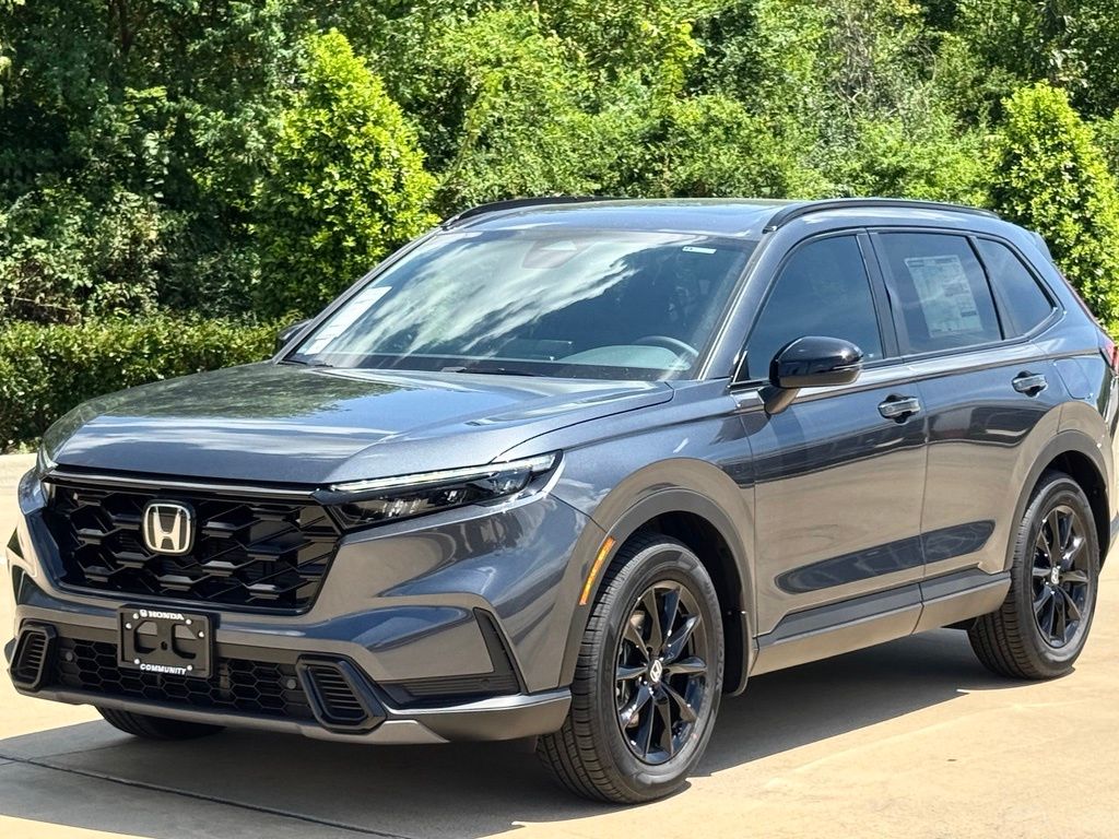 2026 Honda CR-V Hybrid Sport-L Gray at Classic Honda Galveston
