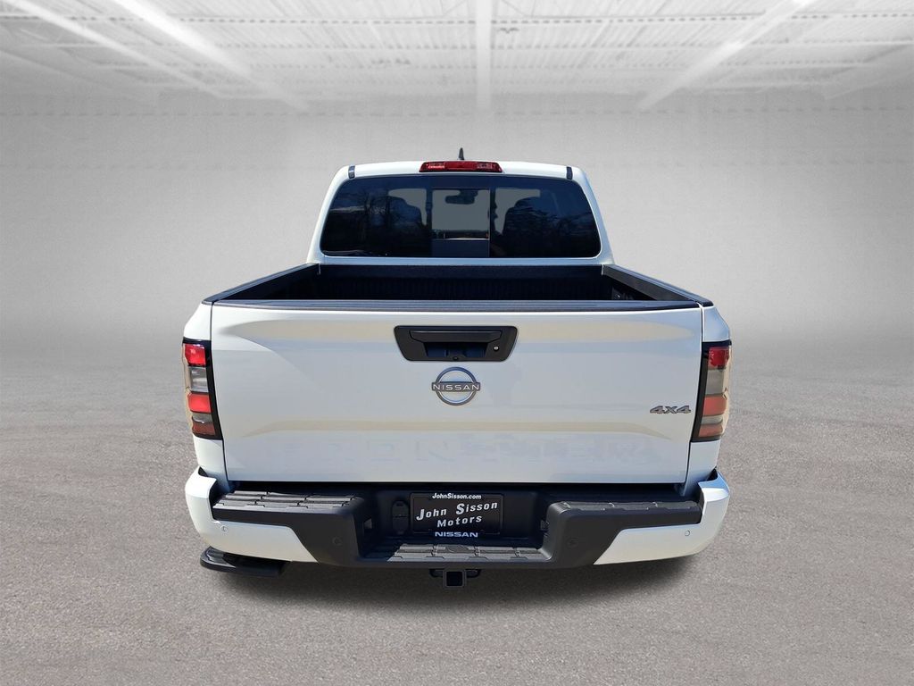 2026 Nissan Frontier SV White at John Sisson Motors