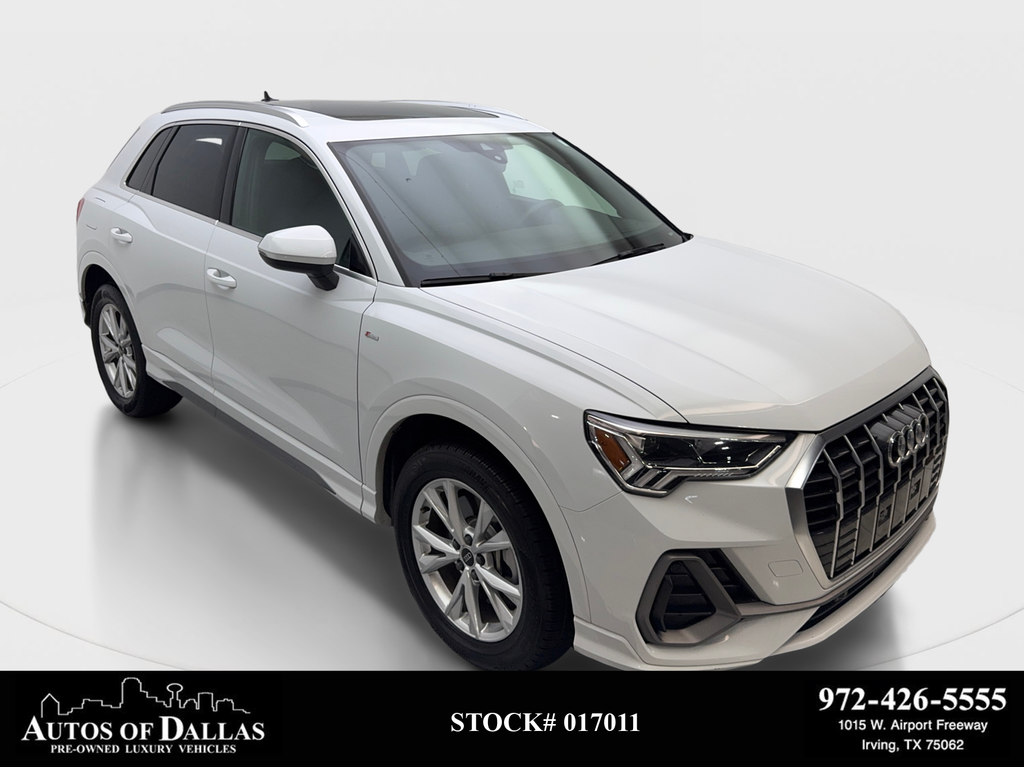 White 2025 Audi Q3 SUV / Crossover All-Wheel Drive 8-Speed Automatic