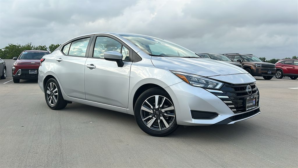 2025 Nissan Versa 1.6 SV Silver at Emmons Autoplex