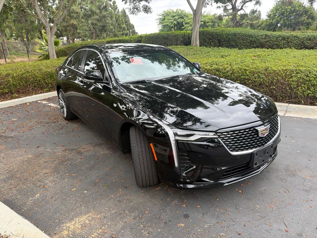 Used 2023 Black Cadillac Premium Luxury image 3