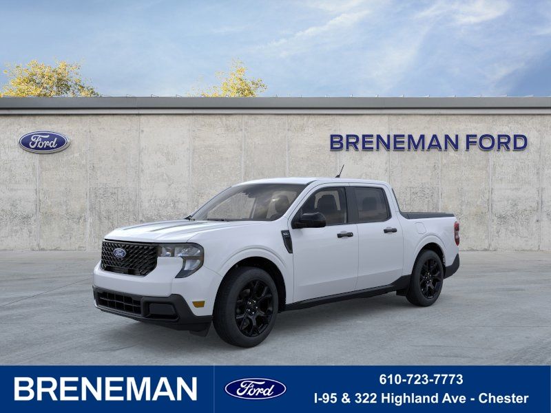 Space White Metallic 2026 Ford Maverick Pickup Truck All-Wheel Drive Continuously Variable Transmission