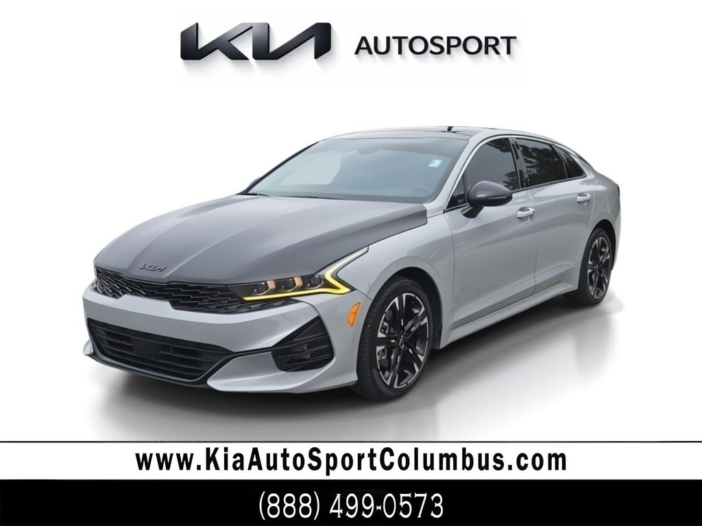 Wolf Gray 2024 Kia K5 GT-Line FWD Sedan Front-Wheel Drive 8-Speed Automatic